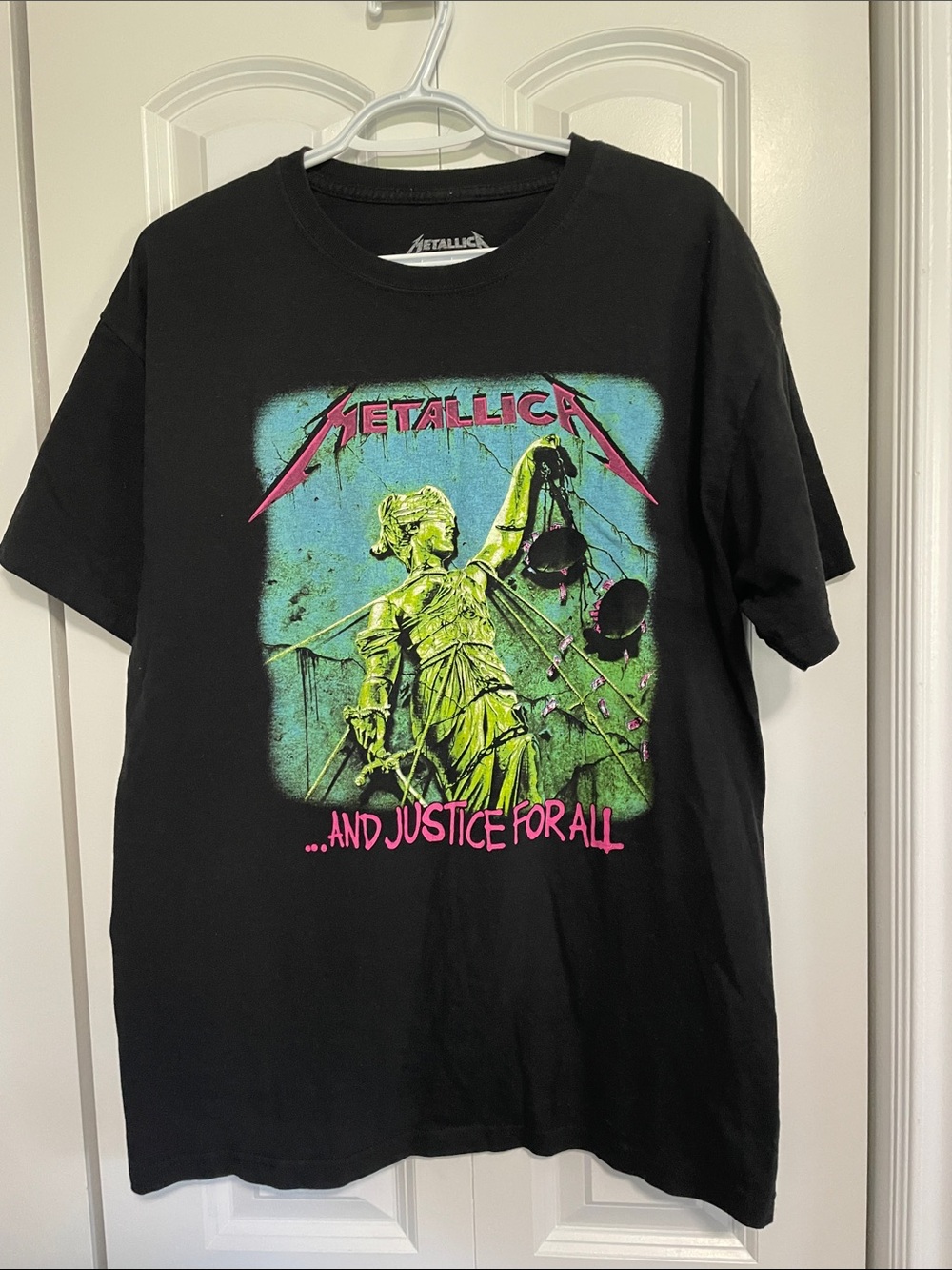 Metallica "...And Justice for All" Black Graphic Tee